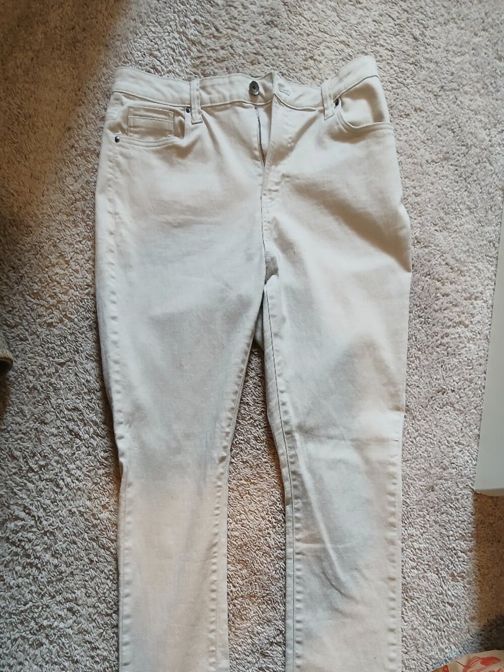 Abstract One White Jeans Never Worn Like New NWOT Size 38W 32L